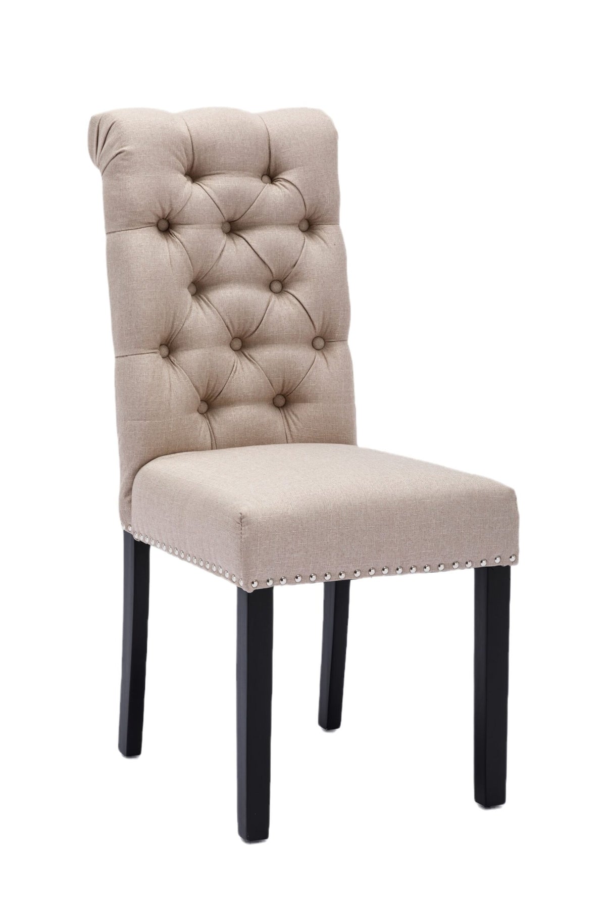 Honey Dining Chair with Wooden Legs