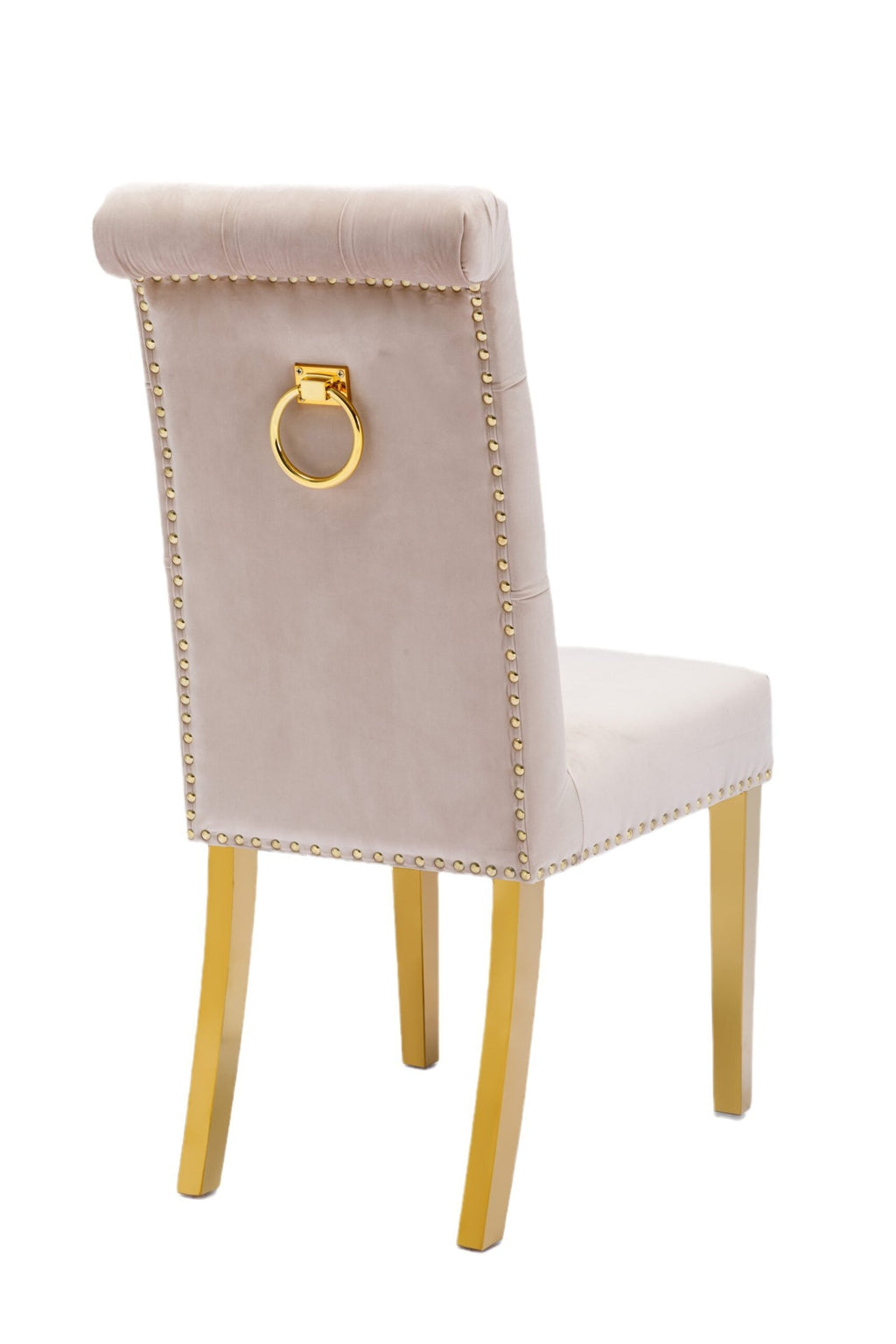 Honey Dining Chair with Steel Legs