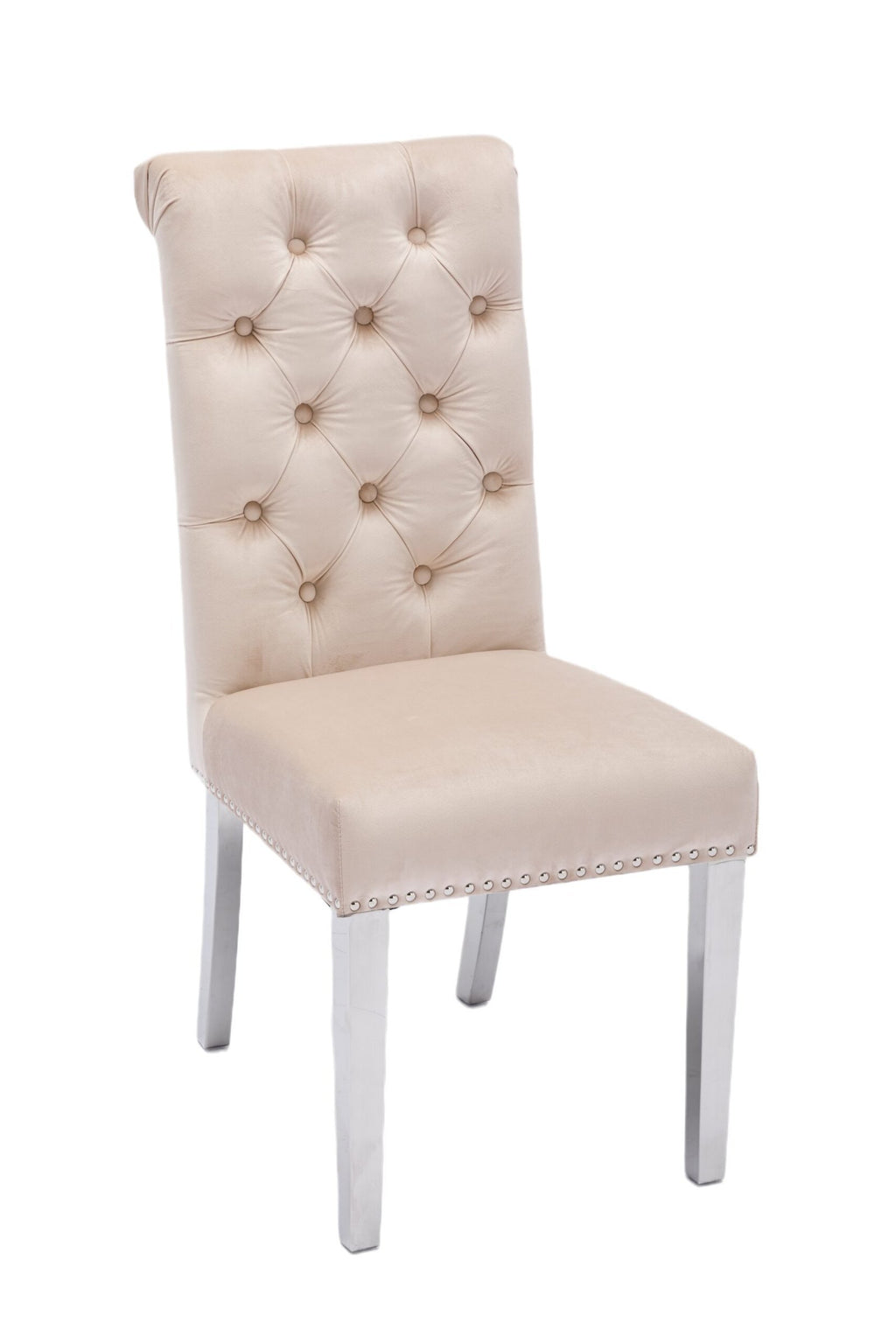 Honey Dining Chair with Steel Legs