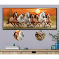 Sunset Horses