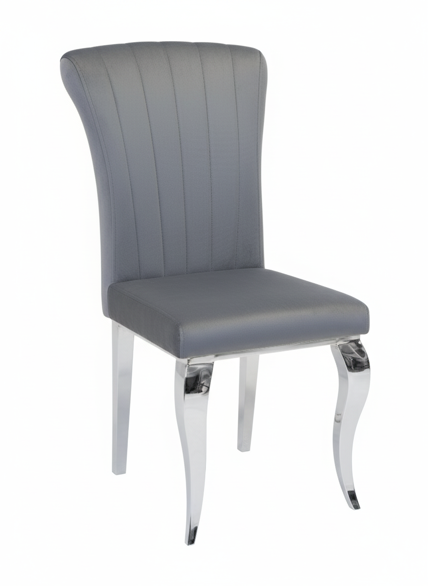 Lincoln Dining Chair – Silver