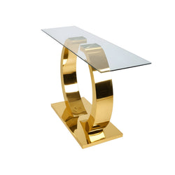 Logan Gold Console Table