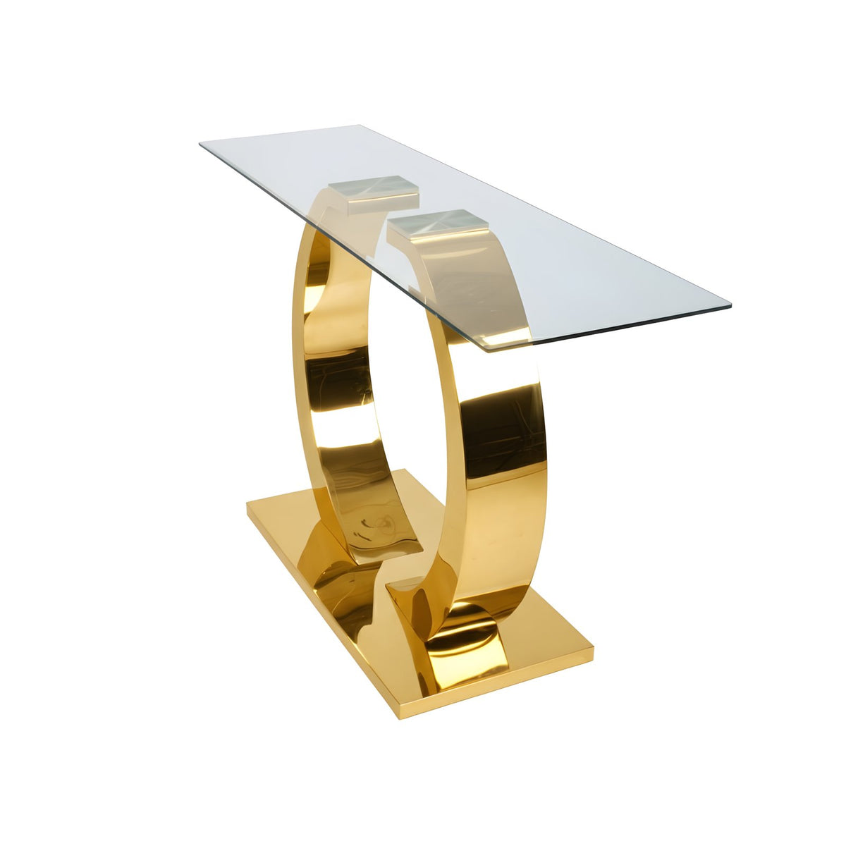 Logan Gold Console Table