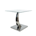 Logan Silver End Table