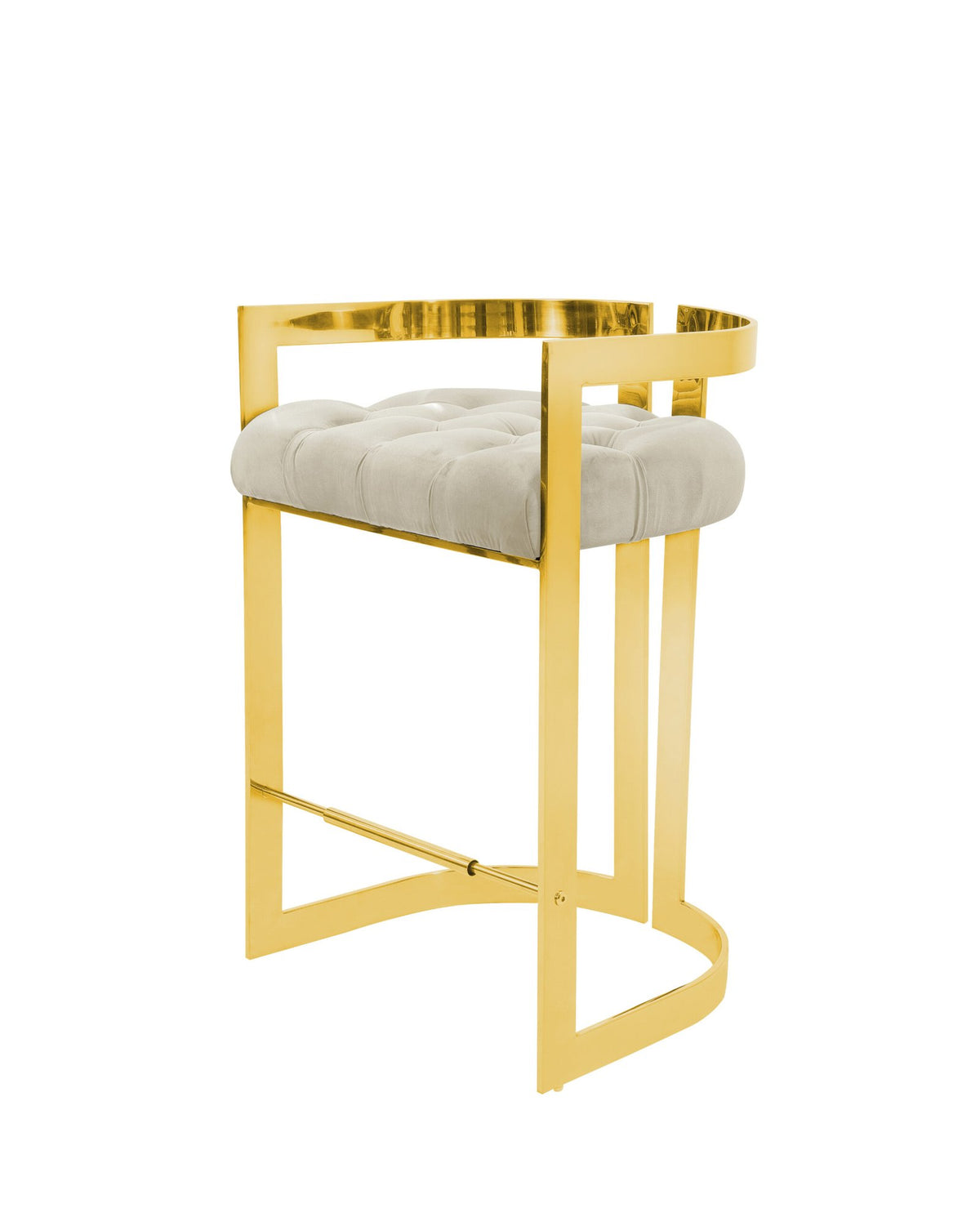Lynda Pub Chair – Gold