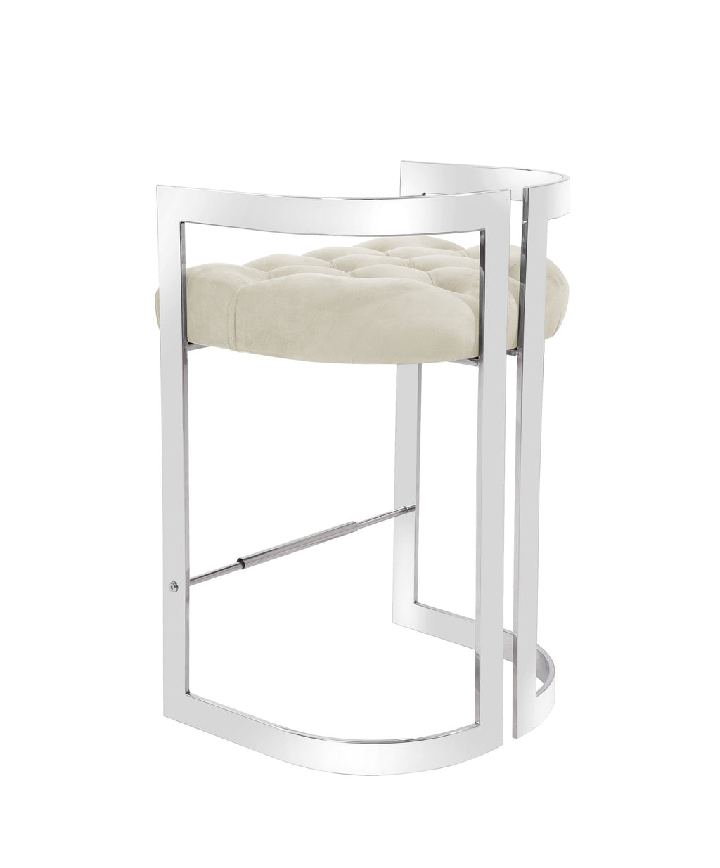Lynda Pub Chair – Silver