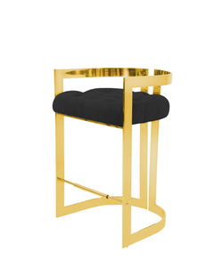 Lynda Pub Chair – Gold