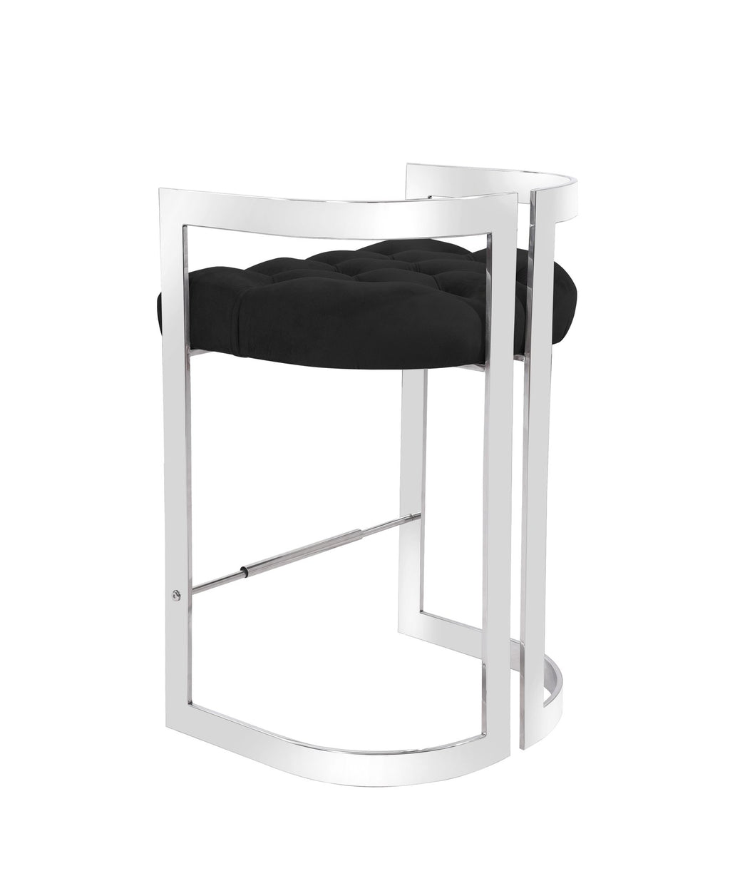 Lynda Pub Chair – Silver