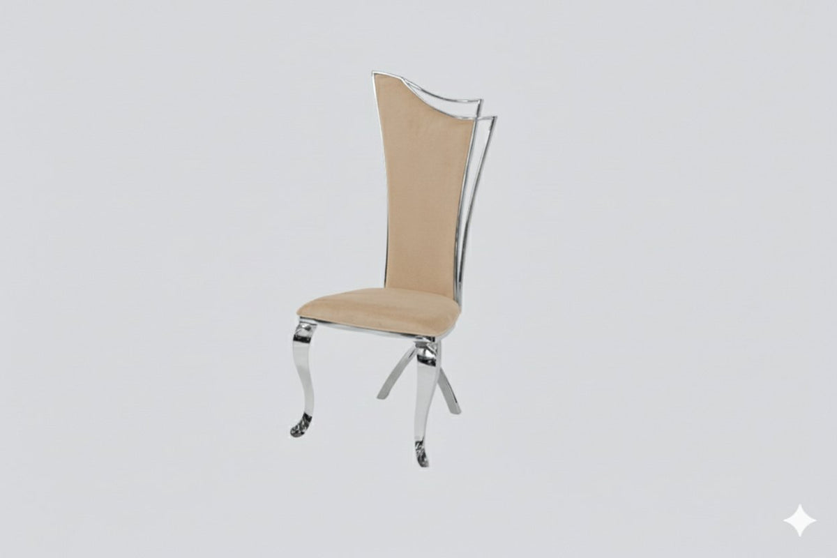 Morocco Dining Chair – Silver