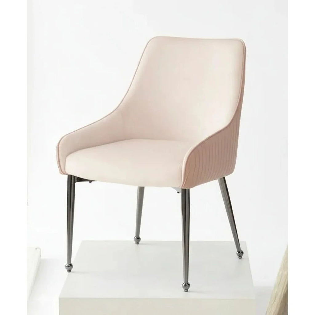 Tina Dining Chair – Black Nickel