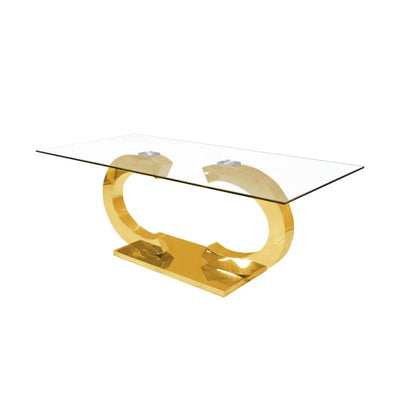 CeeCee Gold Coffee Table