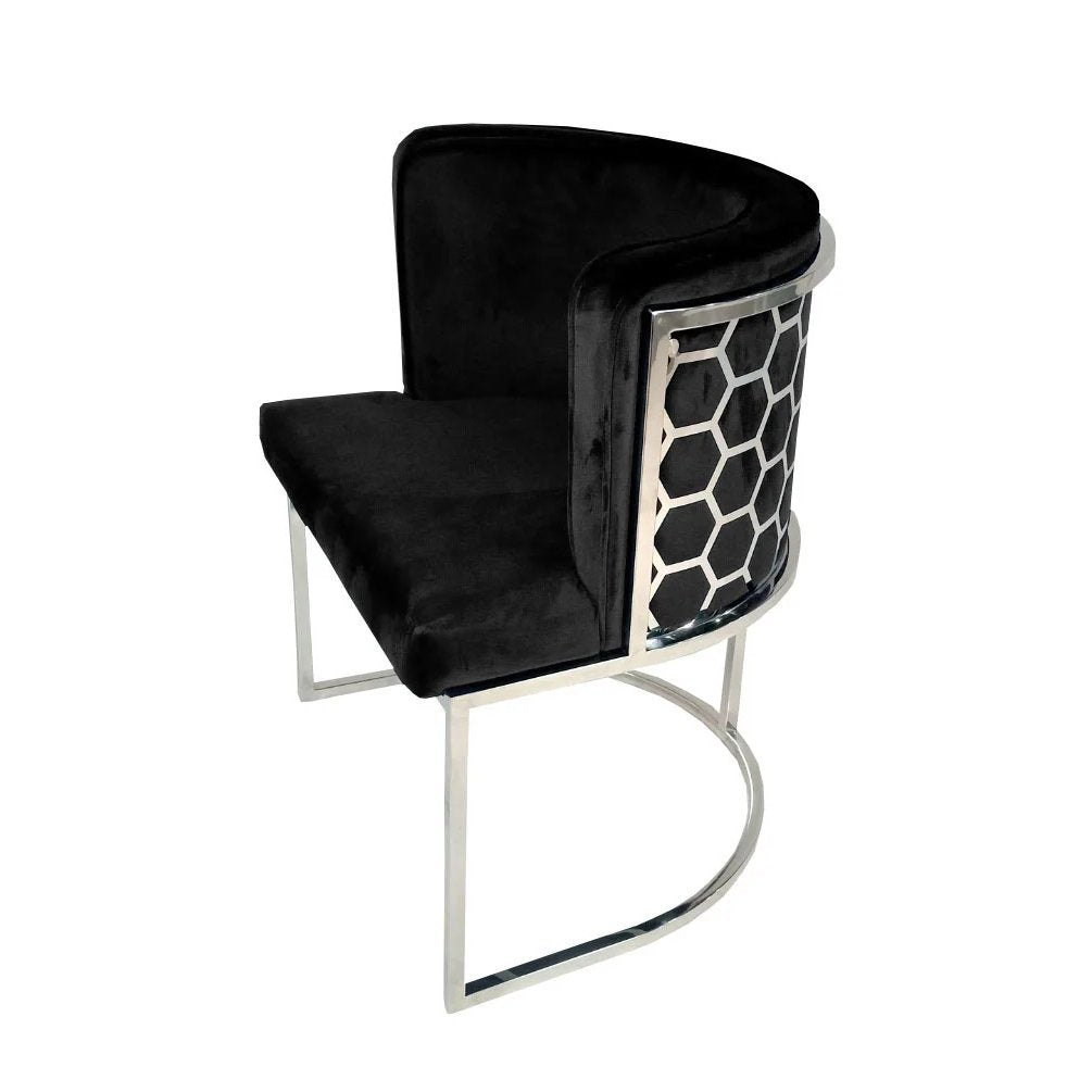 Cinderella Dining Chair – Silver