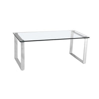 Table basse Delta argent – Format condo