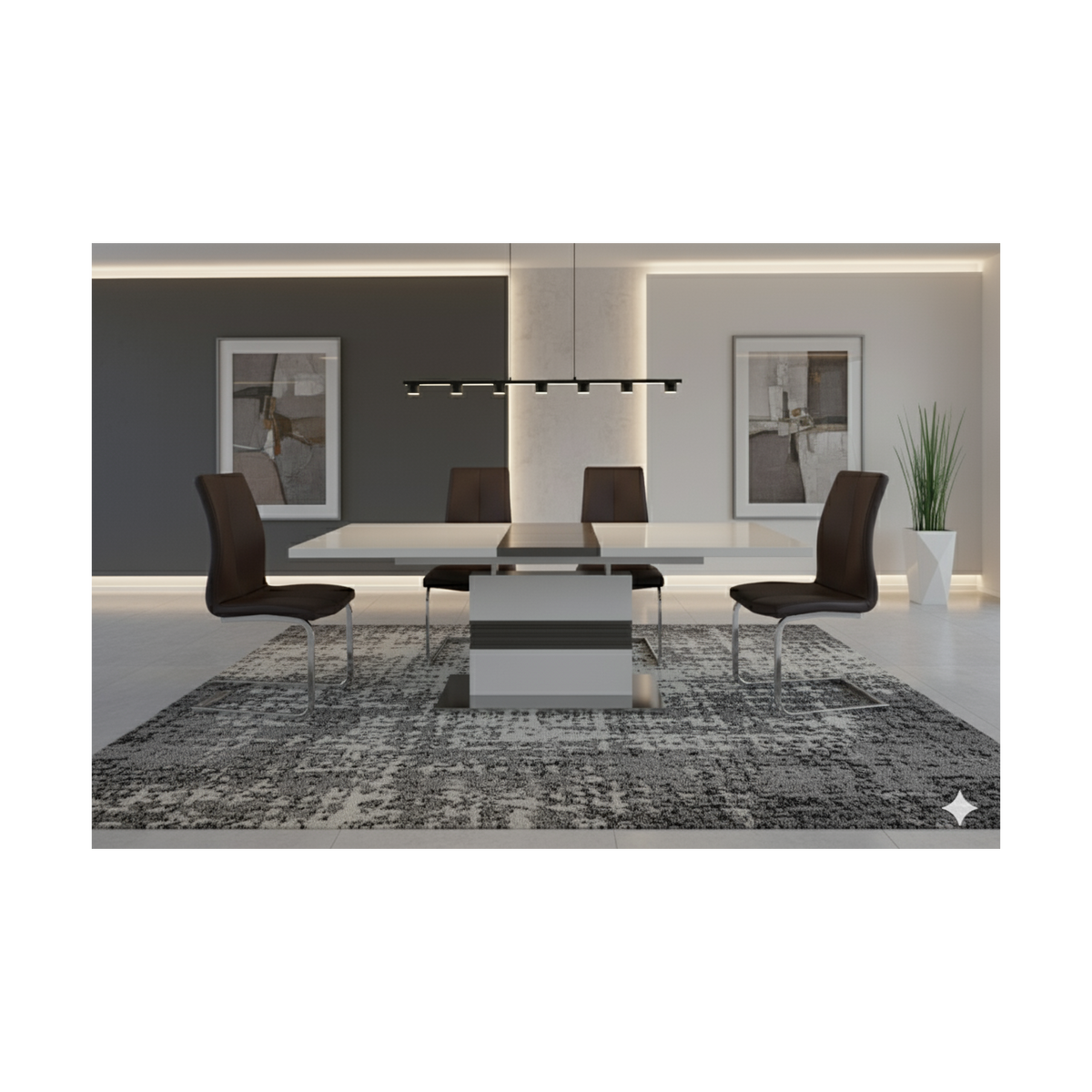 Maxwell & Victory Extendable Dining Set