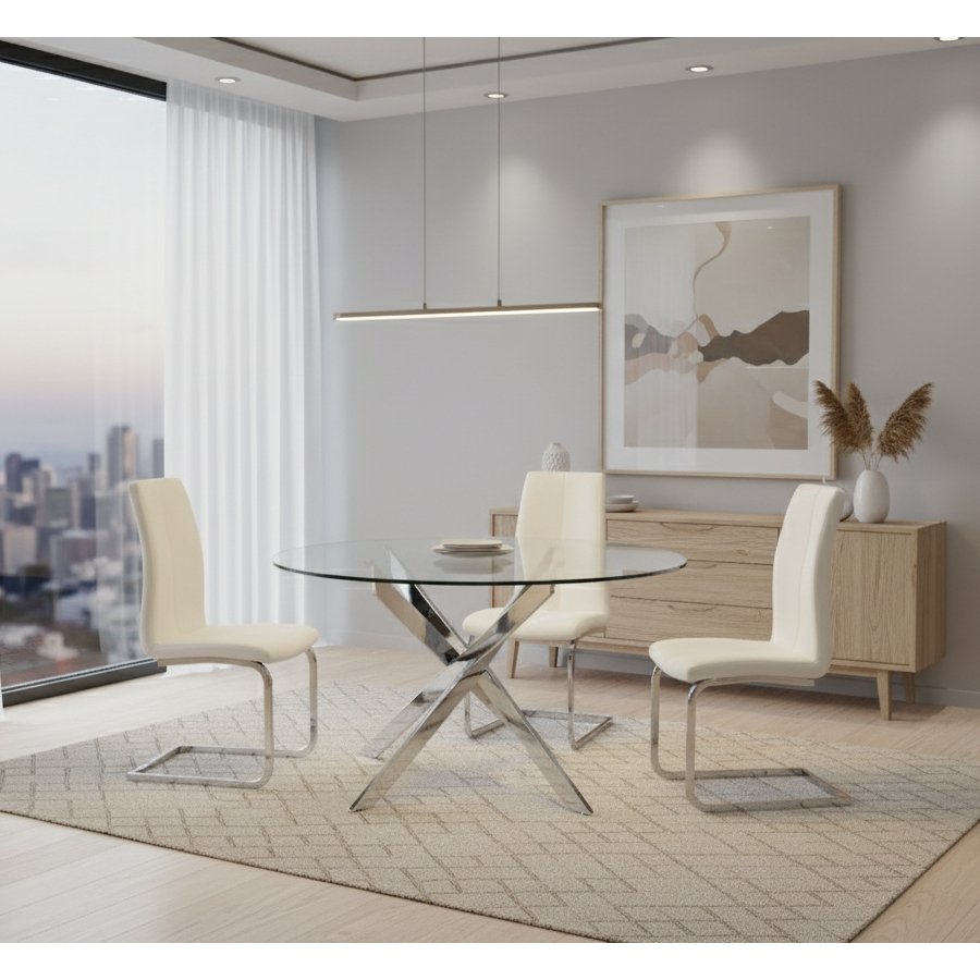 Genesis & Victory Round Dining Set