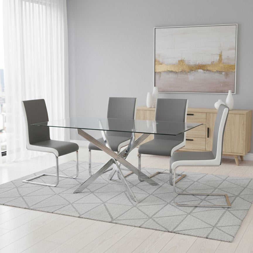 Genesis & Anne Contemporary Dining Set