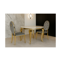 Imperial Round & Juliet Gold Dining Set