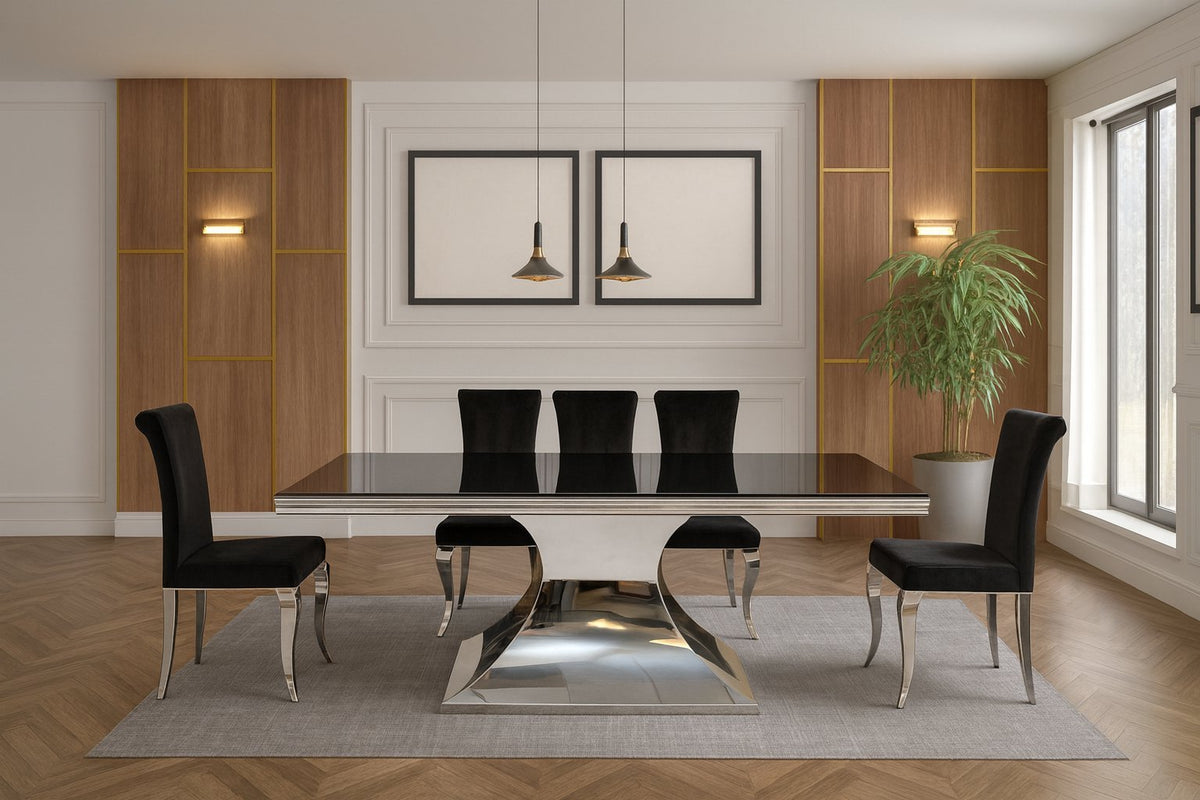 Hilton & Century Glass Dining Set