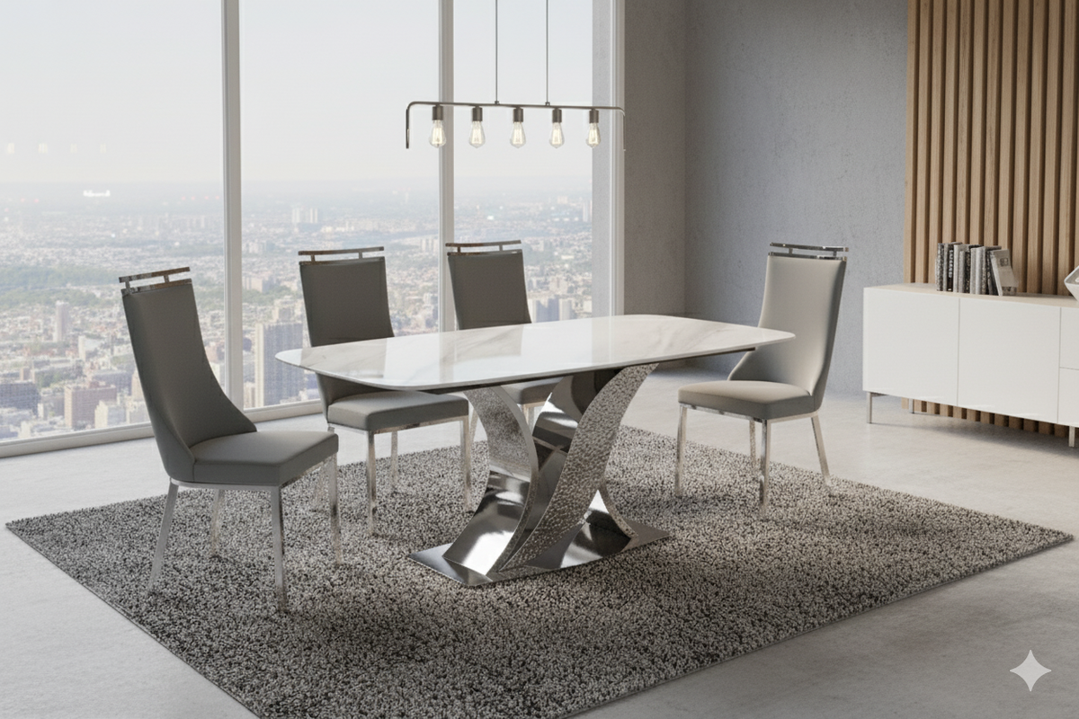 Orchid & Capri Luxury Dining Set