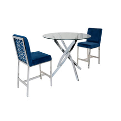 Genesis & Chicago Modern Round Pub Set