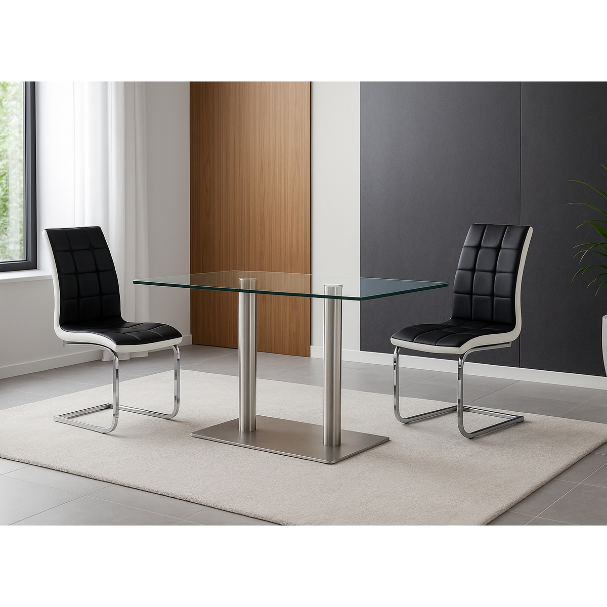 Euro & Texas Modern Dining Set