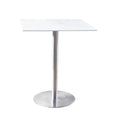 Hurricane Bar Table – Marble Finished Glass