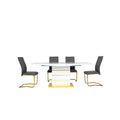 Castor & Accord Extendable Dining Set