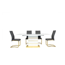 Castor & Accord Extendable Dining Set
