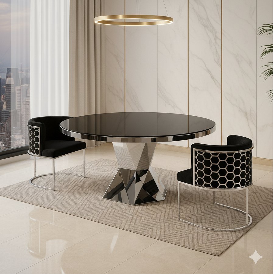 Majestic & Cinderella Luxe Dining Set