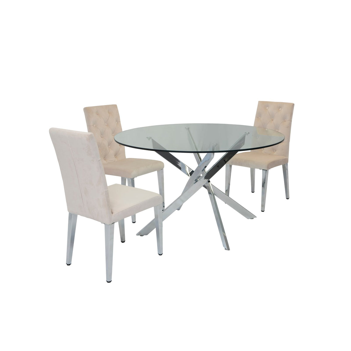 Genesis & Roma Round Dining Set