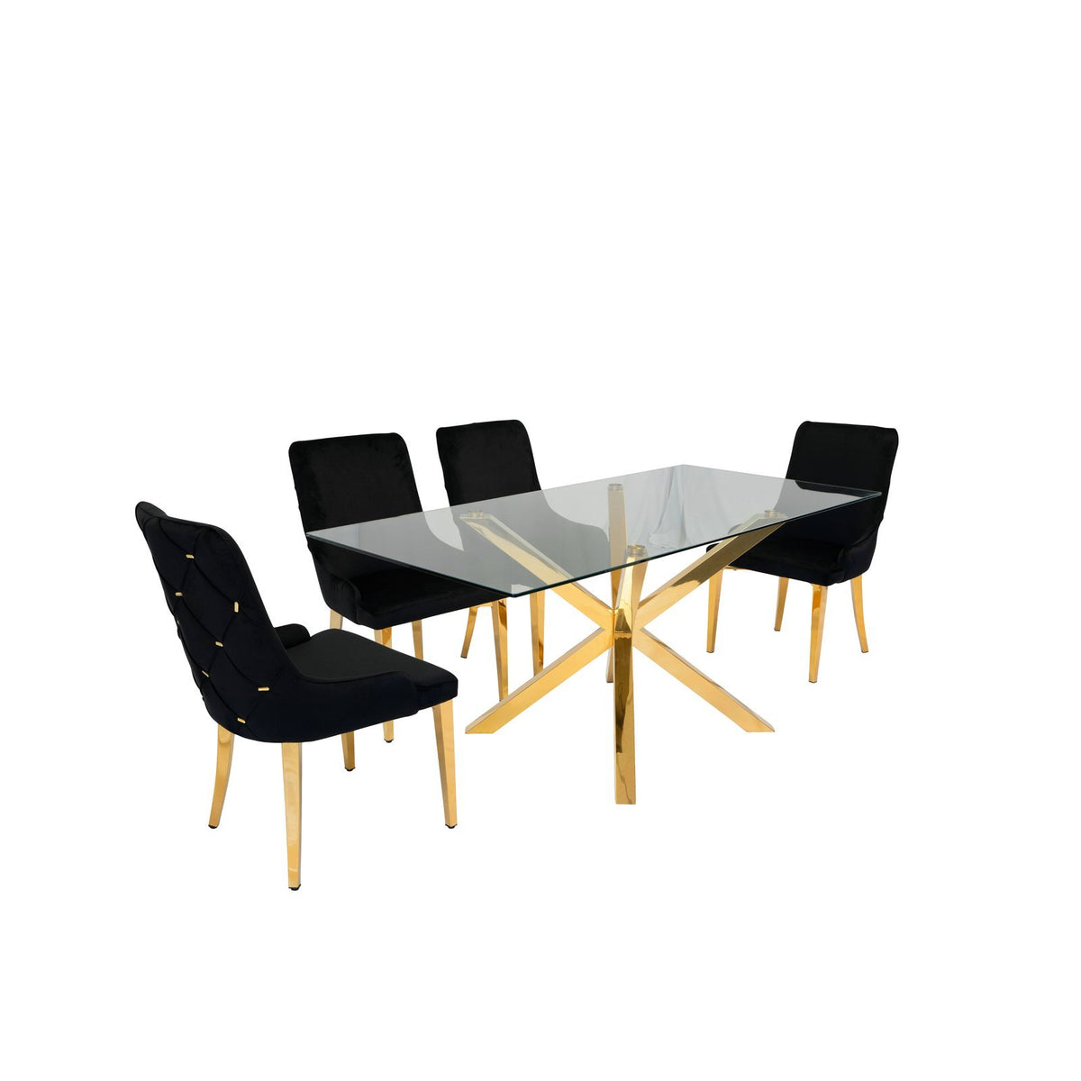Lorenzo & Bianca Luxurious Dining Set