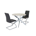 Genesis & Monalisa Marble Round Dining Set