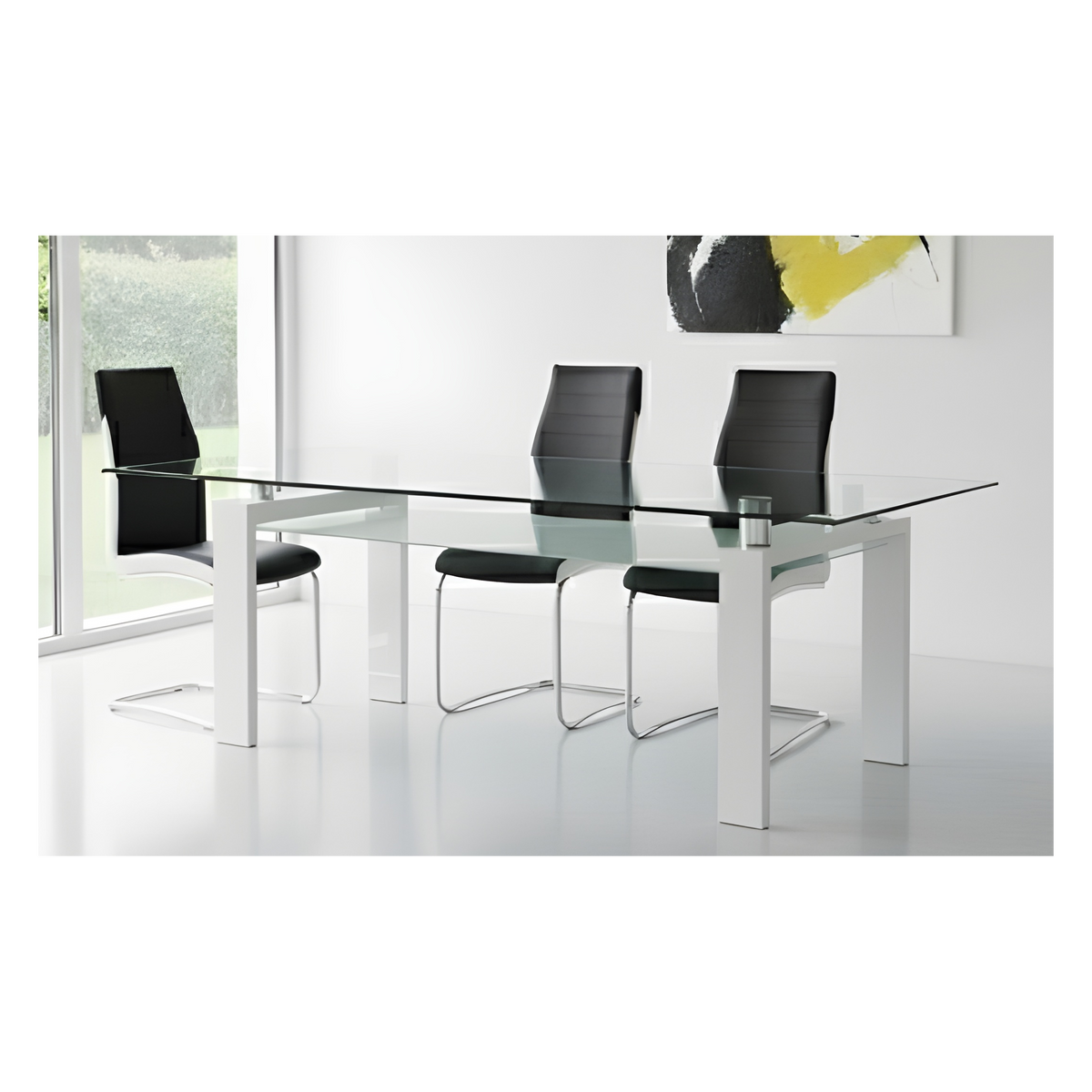 Nano & Dragon Contemporary Dining Set
