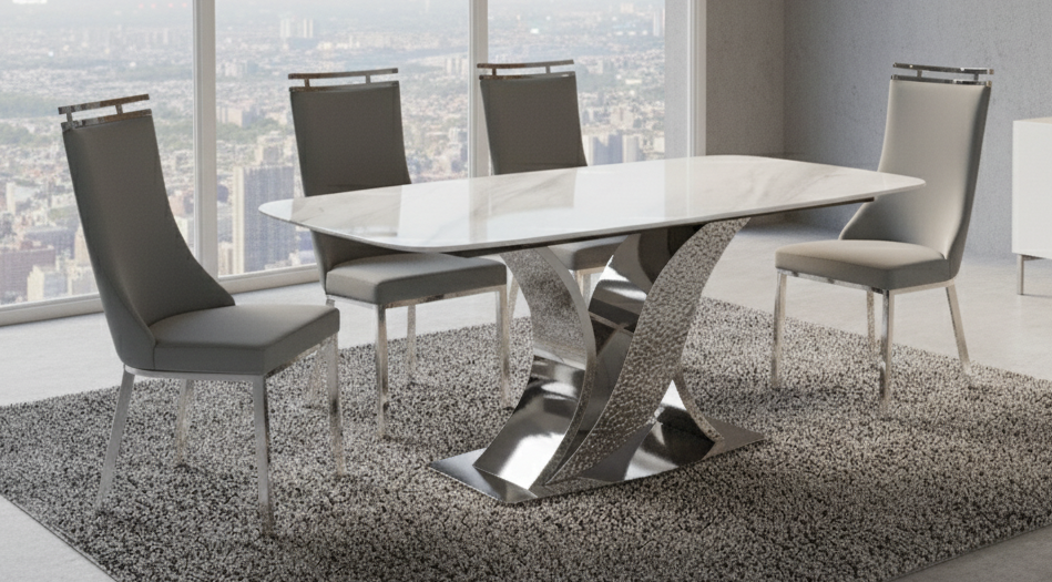 Orchid & Capri Luxury Dining Set