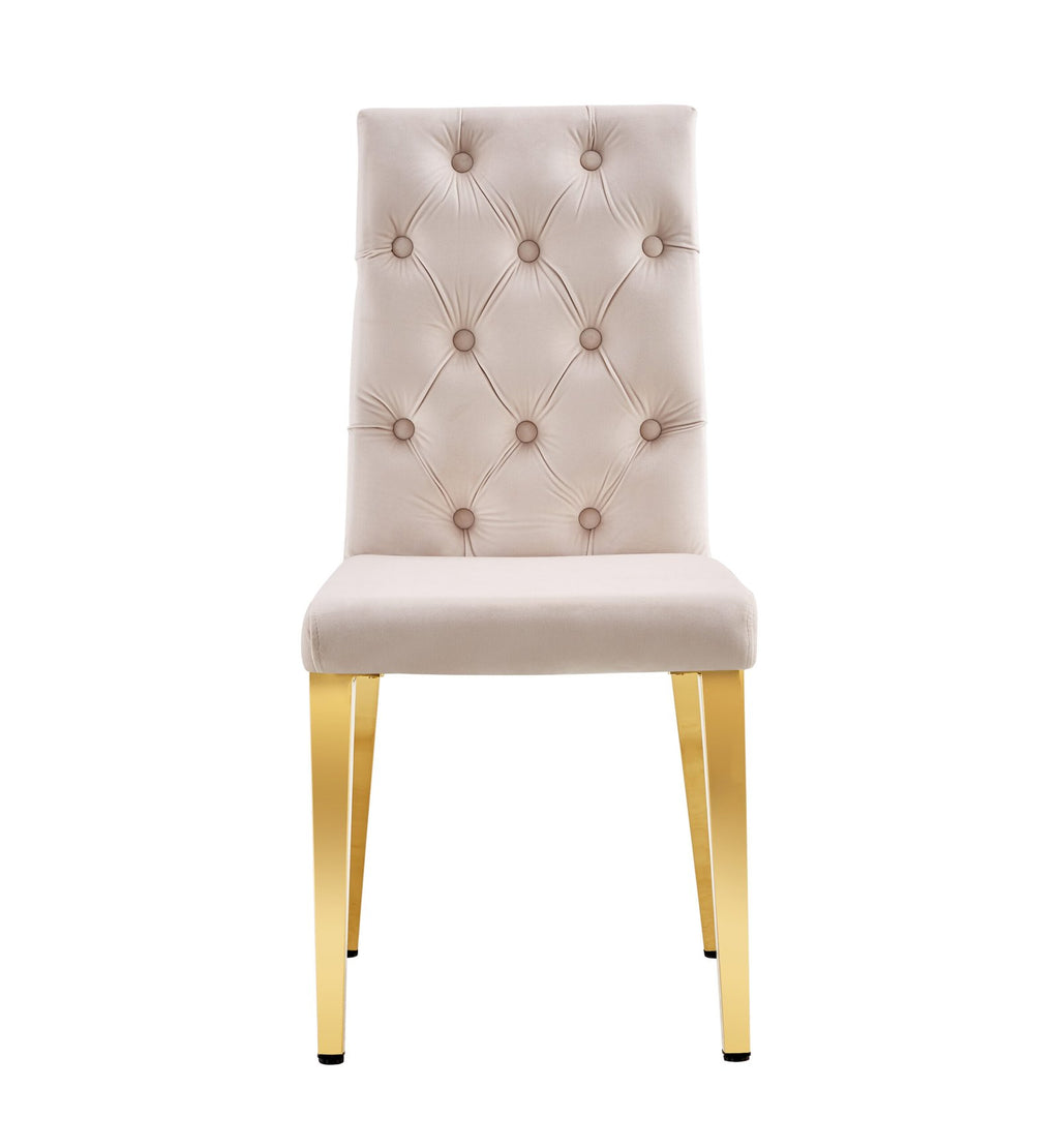Roma Dining Chair – Gold
