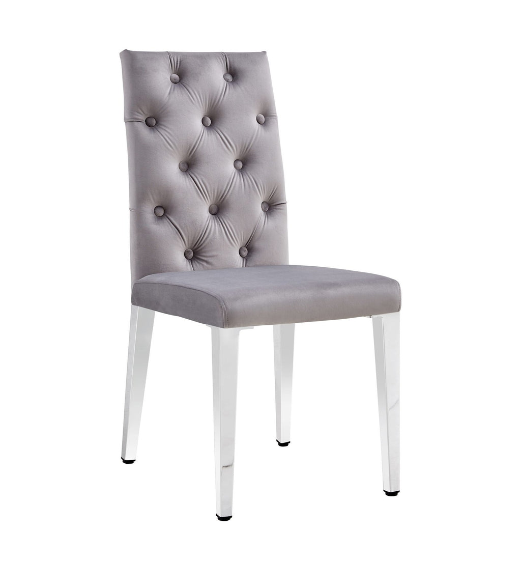 Roma Dining Chair – Silver