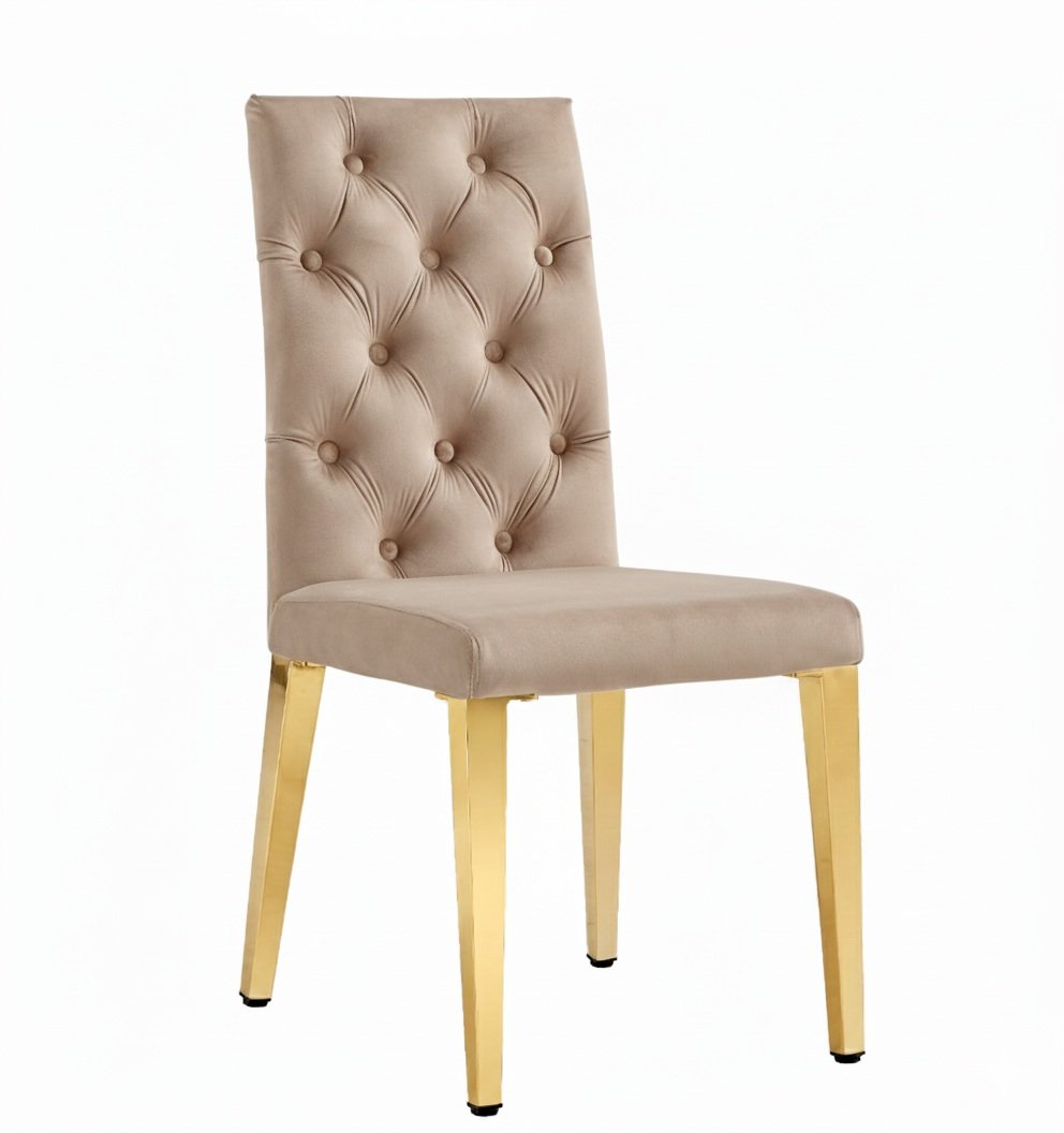 Roma Dining Chair – Gold