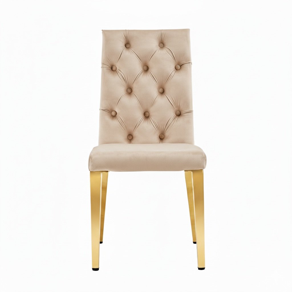 Roma Dining Chair – Gold