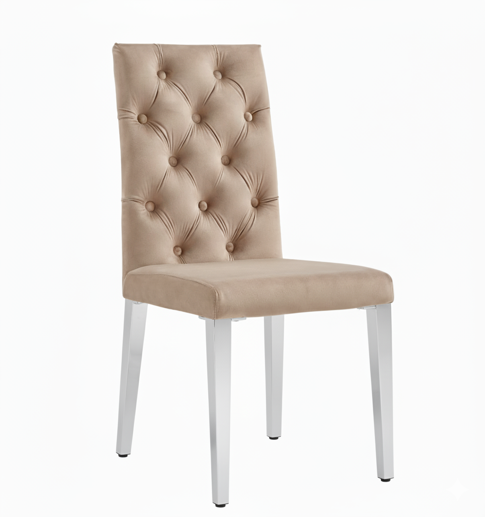 Roma Dining Chair – Silver