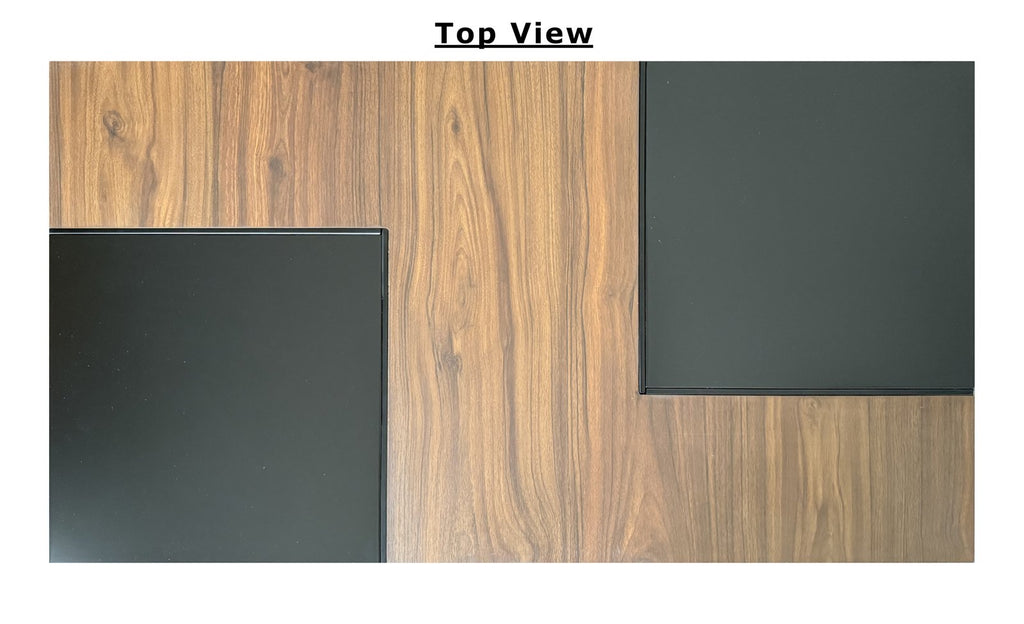 Saturn Black-Walnut Wood Coffee Table