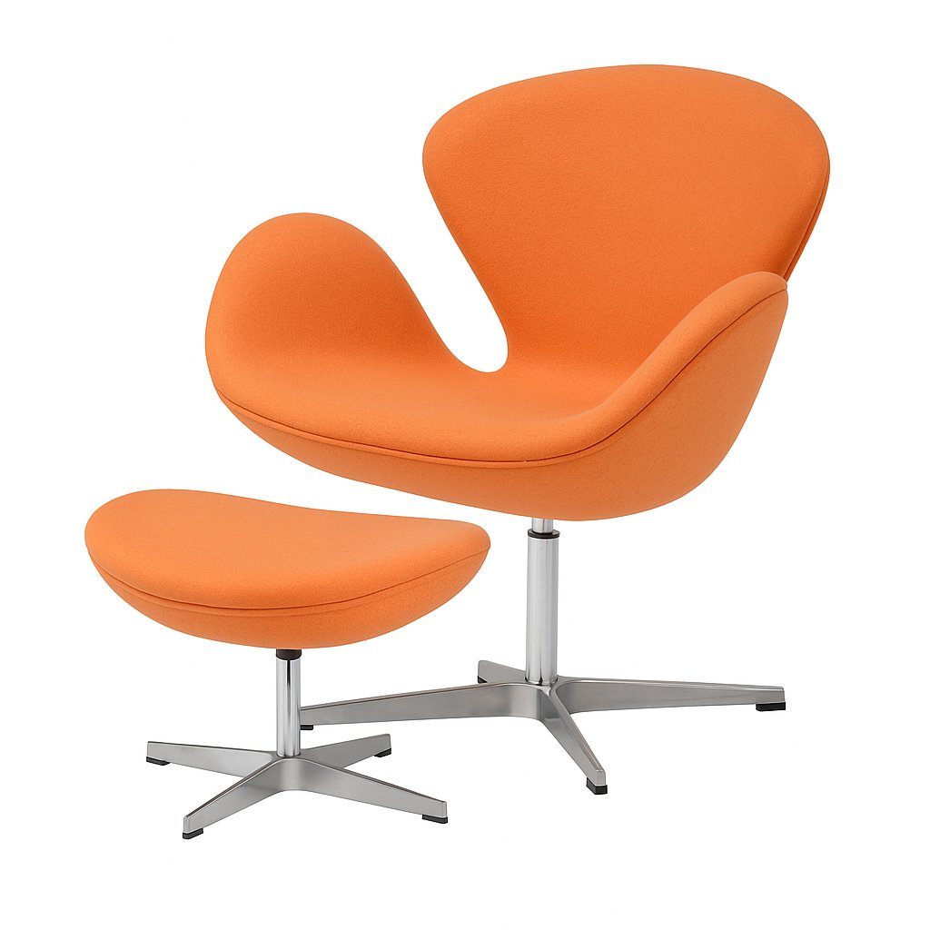 Swan/Egg Ottoman