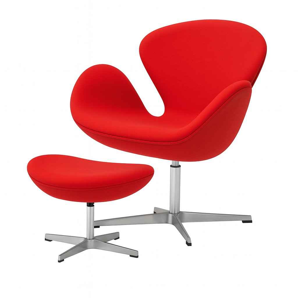 Swan/Egg Ottoman
