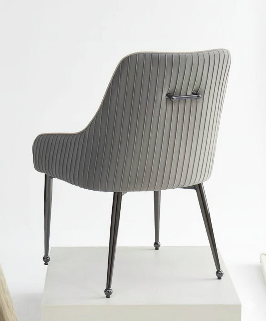 Tina Dining Chair – Black Nickel