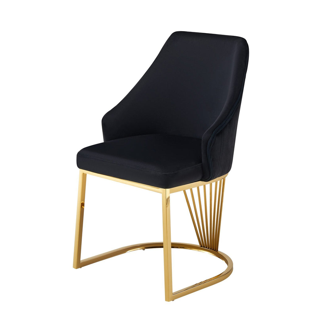 Xia Dining Chair – Gold