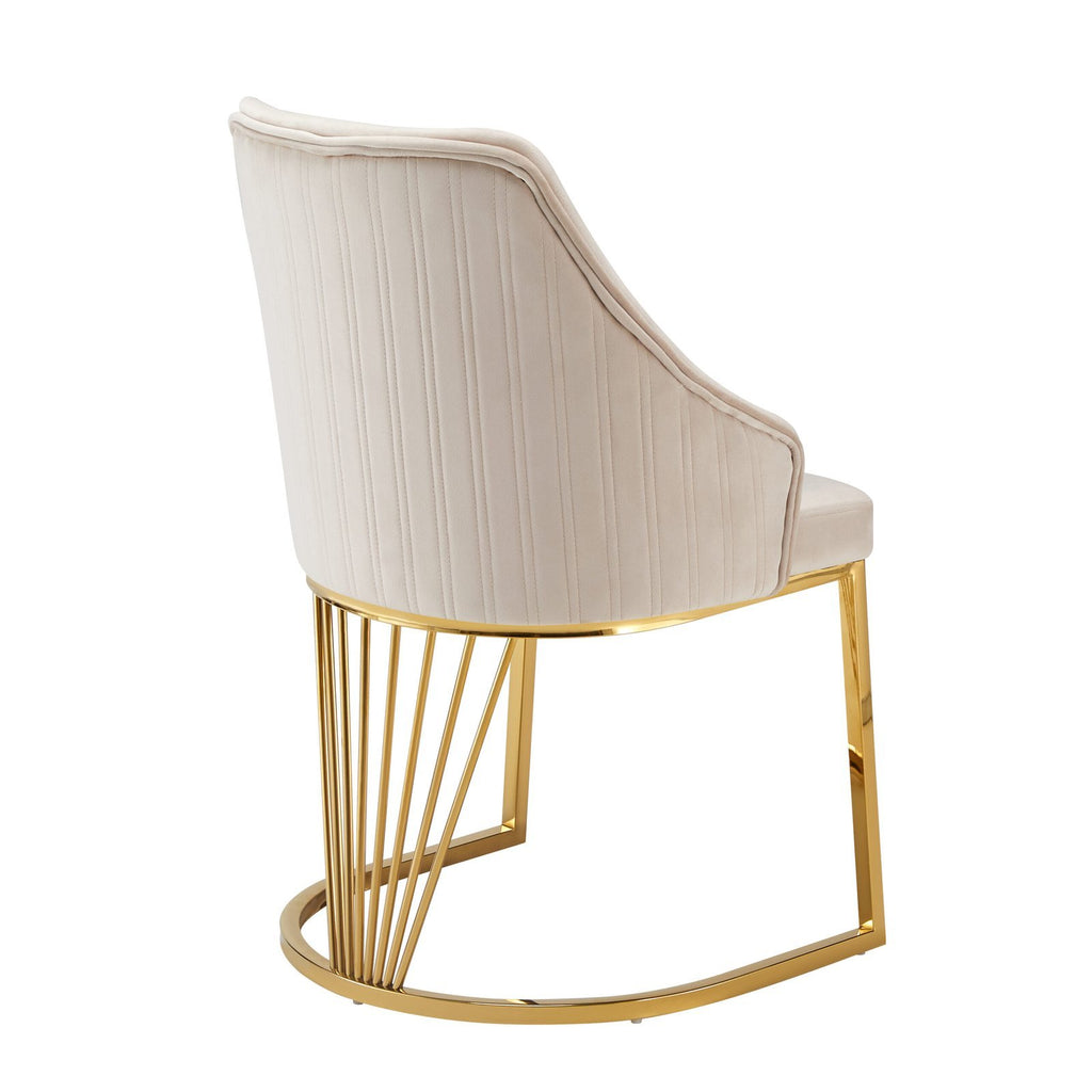 Xia Dining Chair – Gold