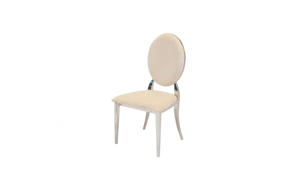 Zara Dining Chair – Silver