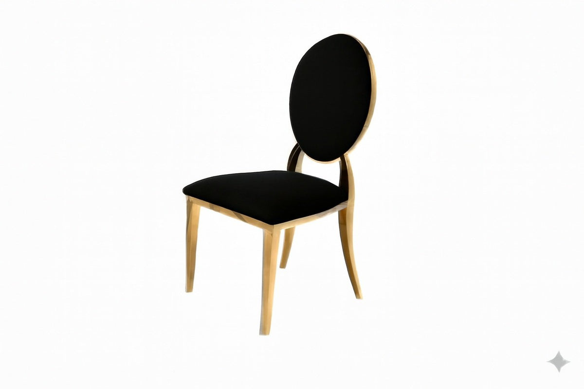 Zara Dining Chair – Gold
