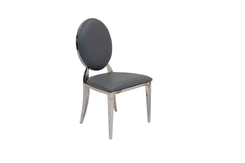 Zara Dining Chair – Silver