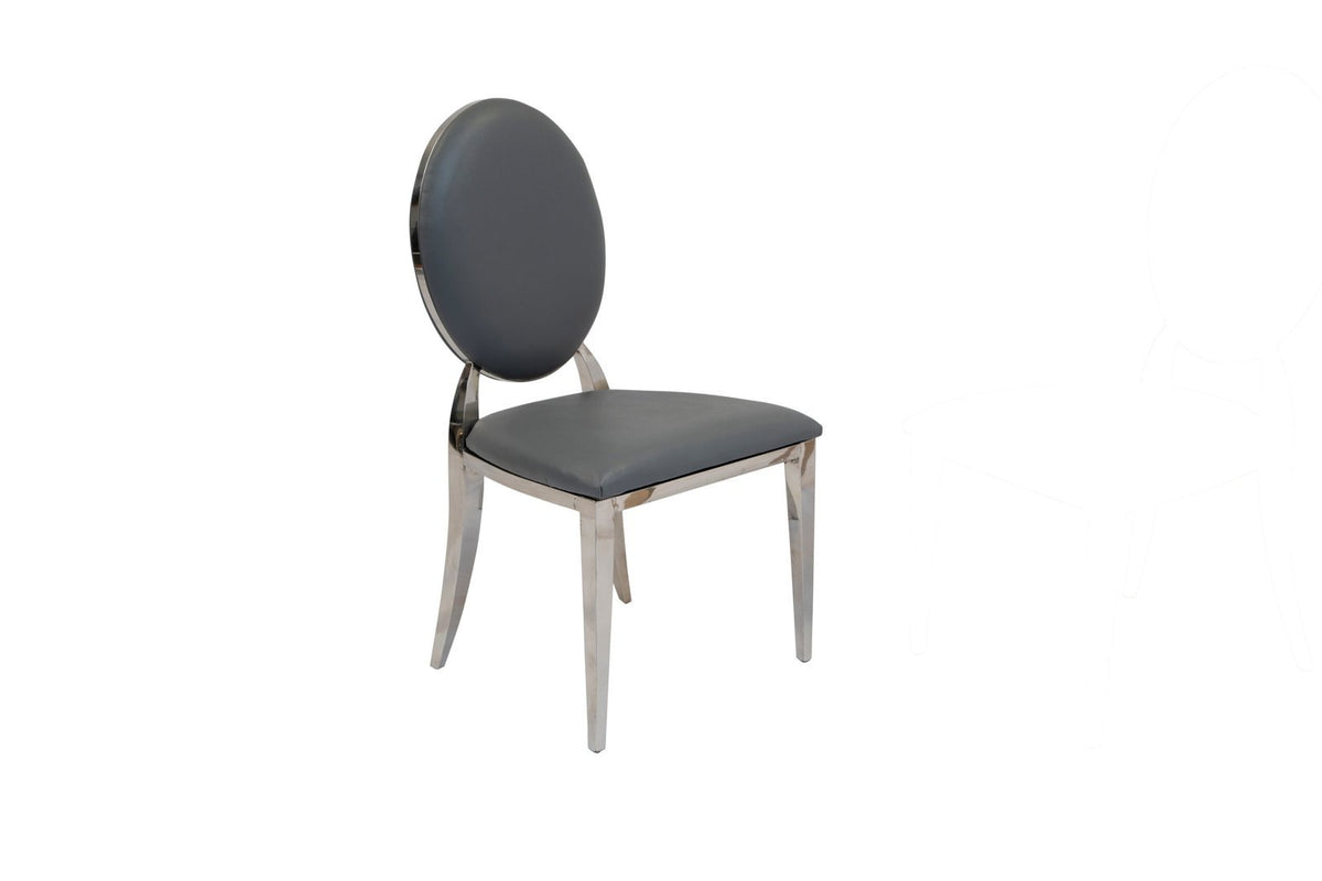 Zara Dining Chair – Silver