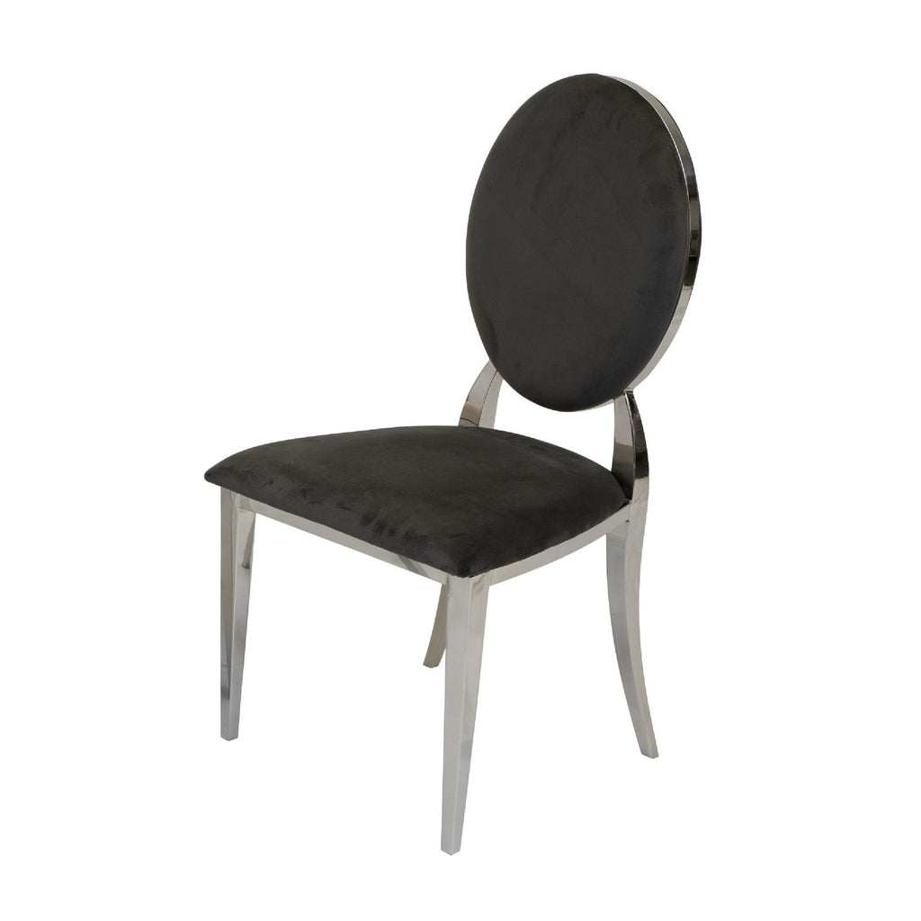 Zara Dining Chair – Silver